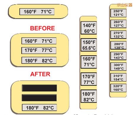 樂山溫度指示標簽 高溫ThermoLabel標簽