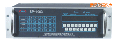 武漢八通道盤裝式氣體檢測報(bào)警控制器