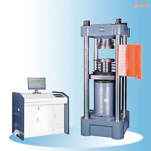 宜賓時代微機(jī)控制電液伺服壓力試驗機(jī)