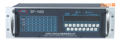 玉溪八通道盤裝式氣體檢測(cè)報(bào)警控制器