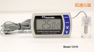 昭通認(rèn)證的報警溫度計 內(nèi)外傳感器