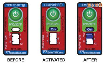 遵義溫度指示標簽 累計上升時間/溫度的標簽