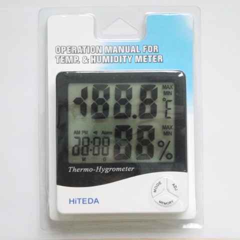 室內(nèi)溫濕度表